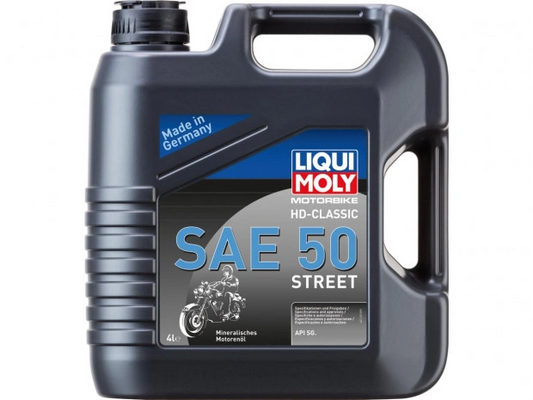 Huile Moteur HD-Classic Street 4L  API SG SAE 50